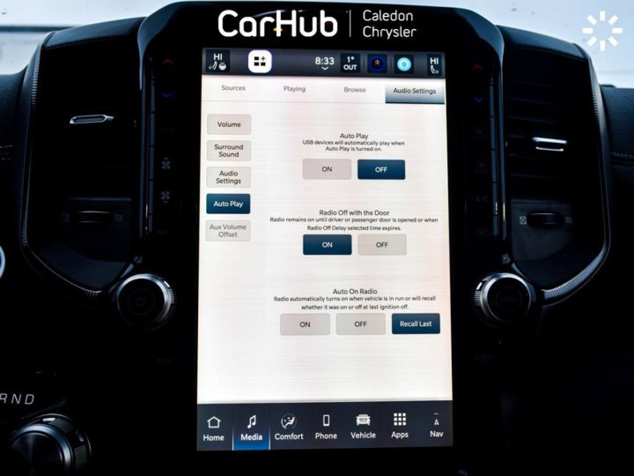 2026 RAM 1500 Sport 4x4 Crew Cab 6'4" Box 12"Display 360Cam Blind Spot Remote Start Photo