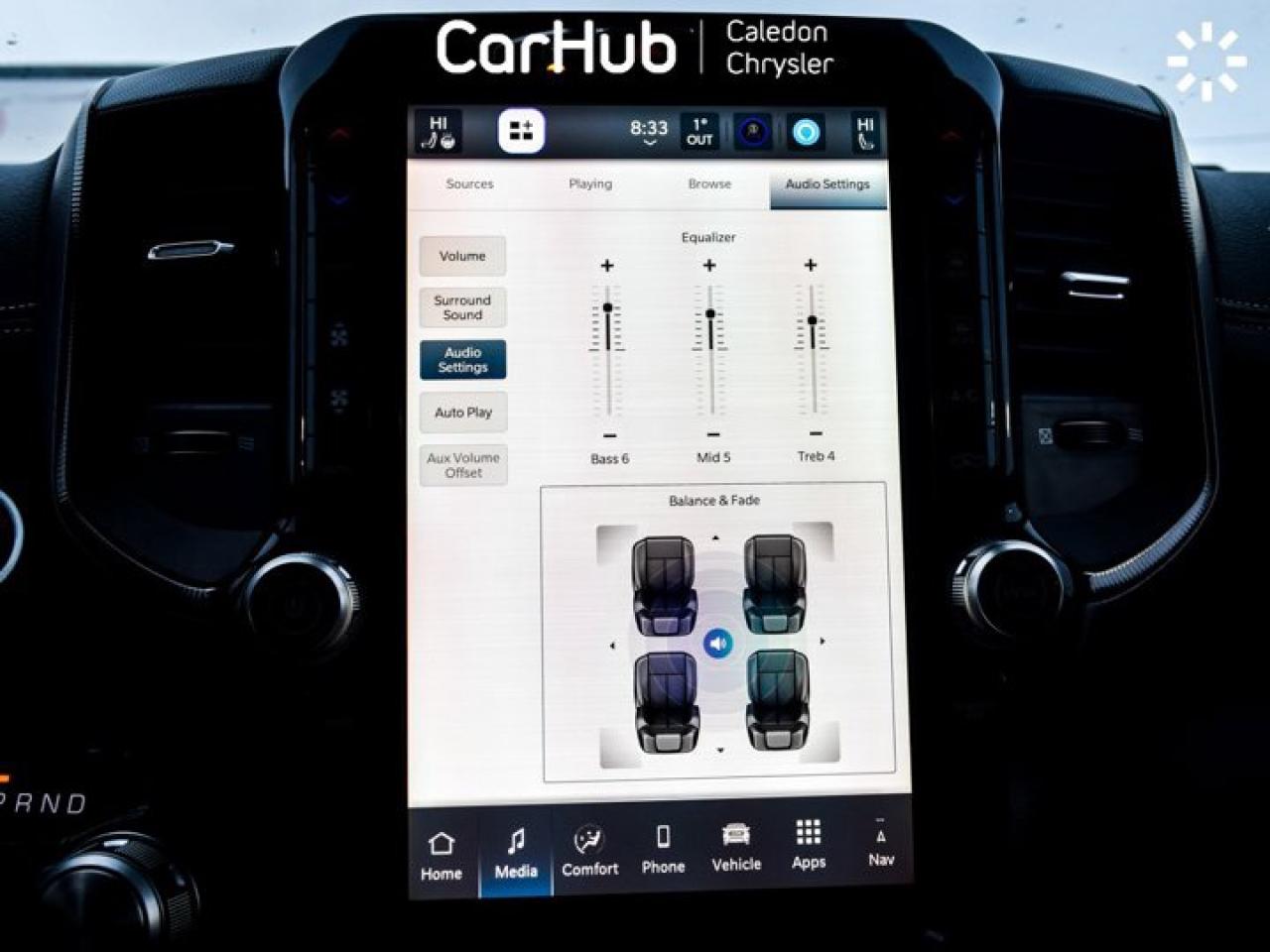 2026 RAM 1500 Sport 4x4 Crew Cab 6'4" Box 12"Display 360Cam Blind Spot Remote Start Photo