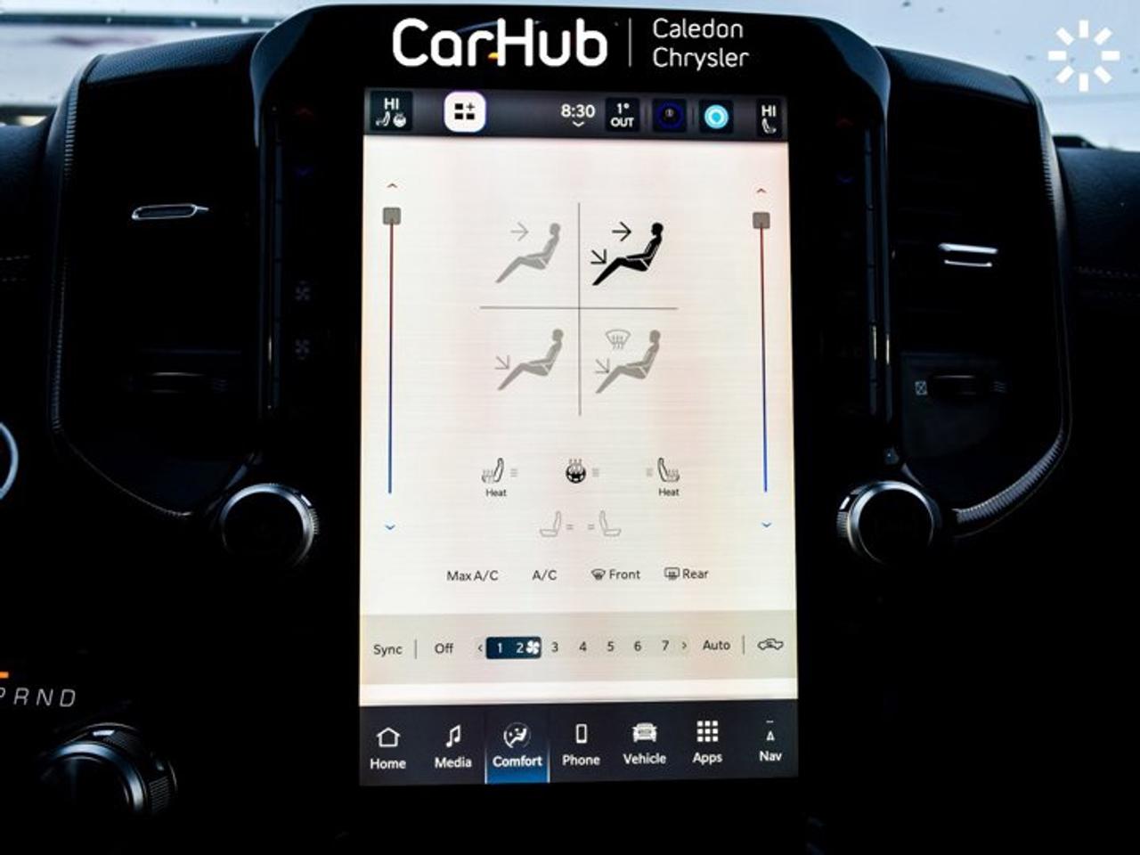 2026 RAM 1500 Sport 4x4 Crew Cab 6'4" Box 12"Display 360Cam Blind Spot Remote Start Photo2