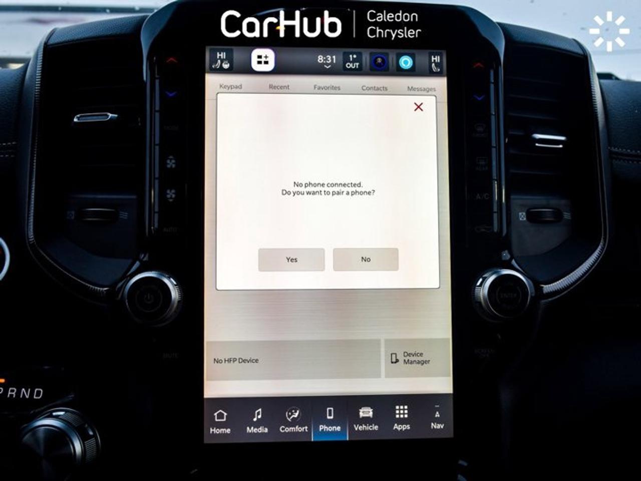 2026 RAM 1500 Sport 4x4 Crew Cab 6'4" Box 12"Display 360Cam Blind Spot Remote Start Photo