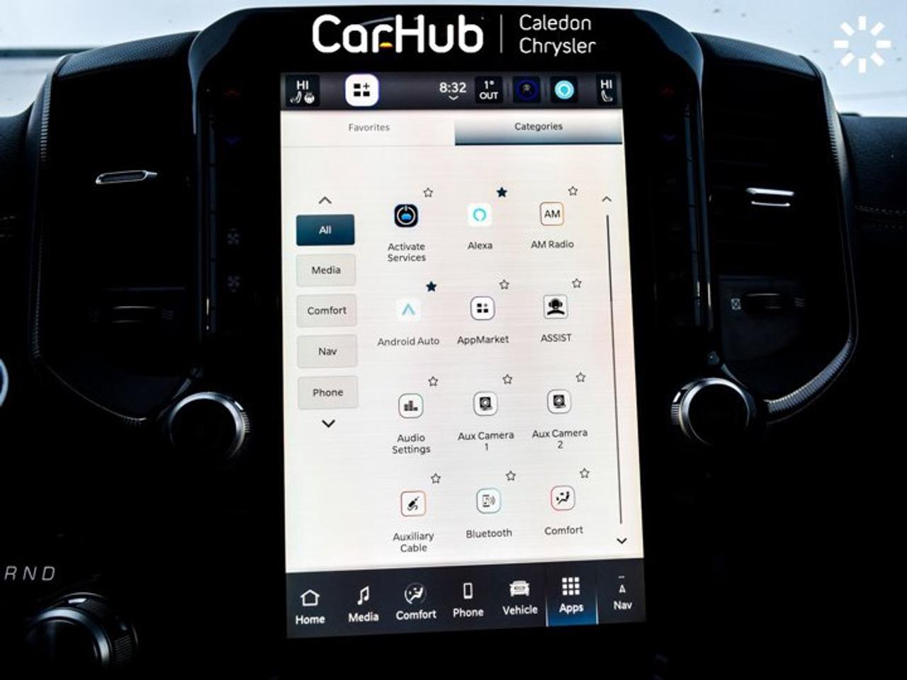 2026 RAM 1500 Sport 4x4 Crew Cab 6'4" Box 12"Display 360Cam Blind Spot Remote Start Photo