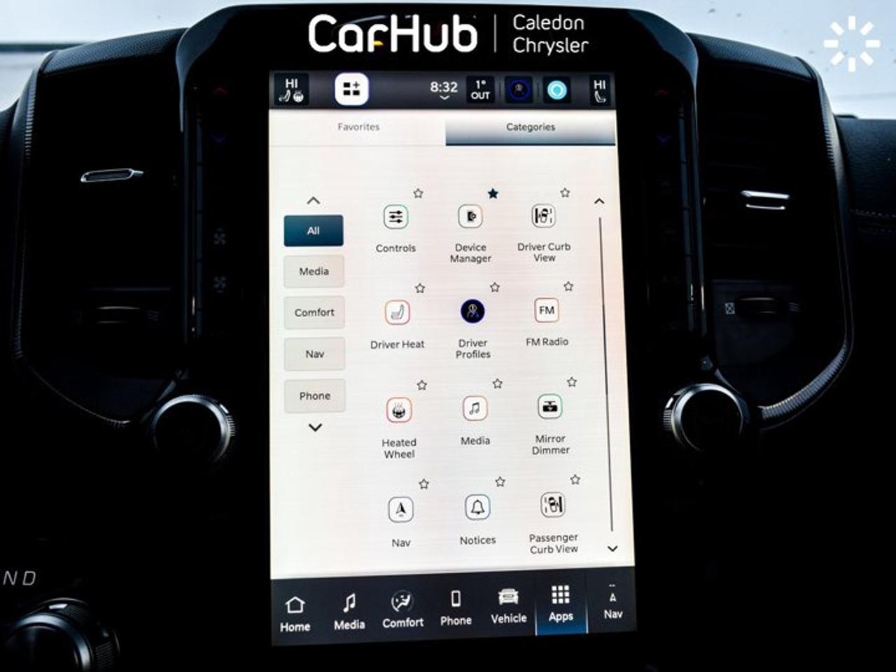 2026 RAM 1500 Sport 4x4 Crew Cab 6'4" Box 12"Display 360Cam Blind Spot Remote Start Photo