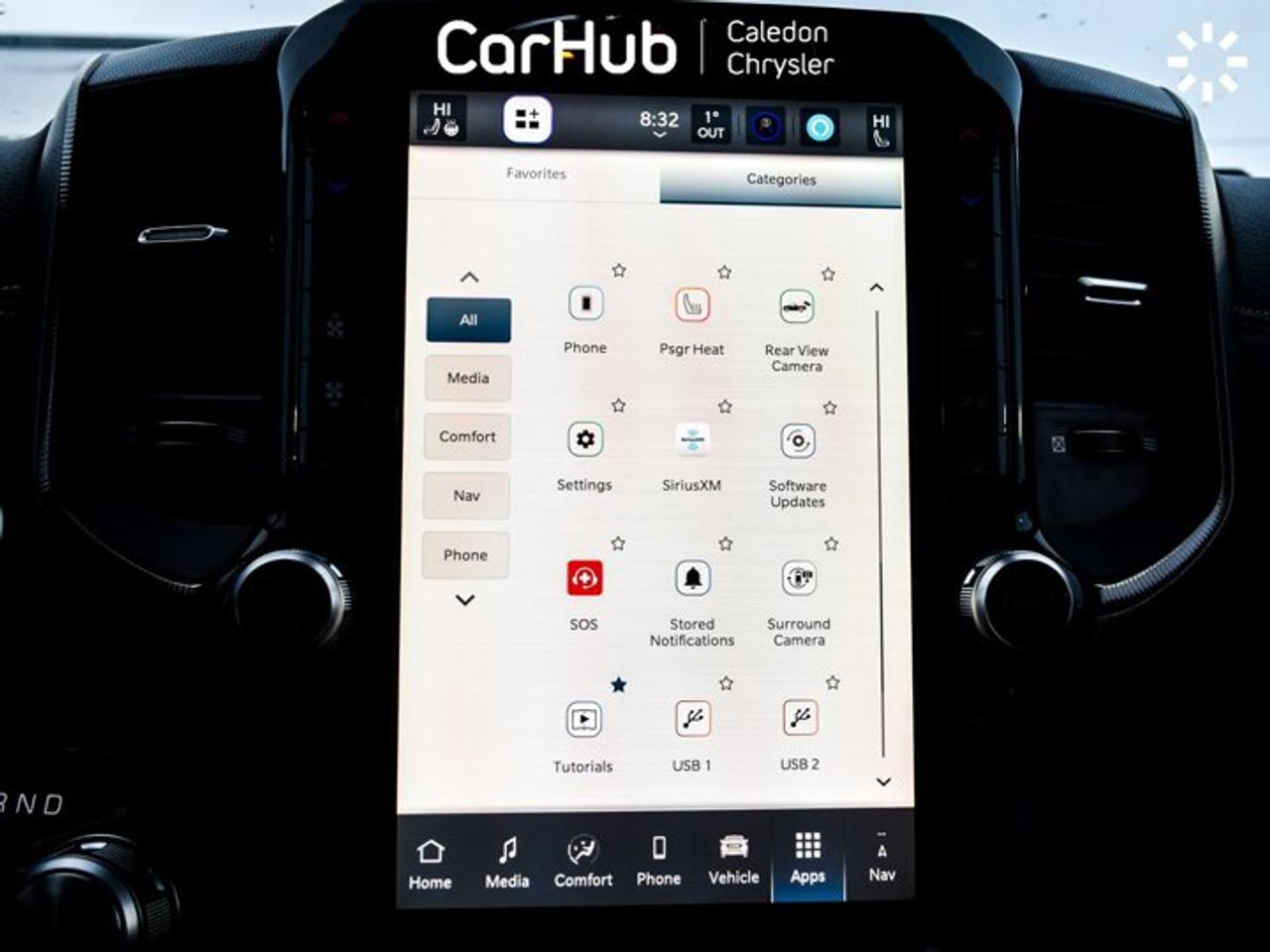 2026 RAM 1500 Sport 4x4 Crew Cab 6'4" Box 12"Display 360Cam Blind Spot Remote Start Photo