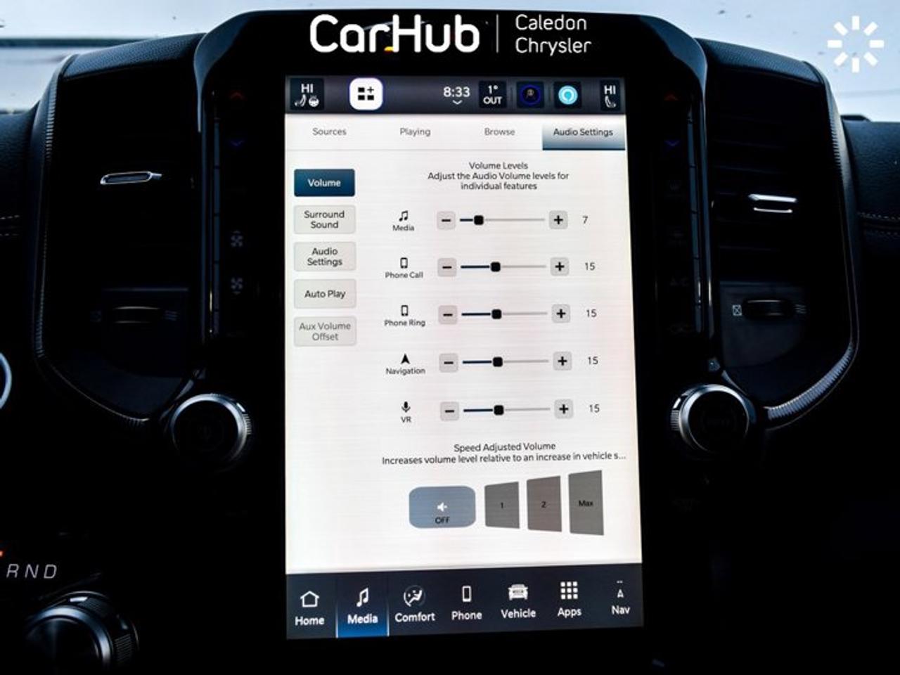 2026 RAM 1500 Sport 4x4 Crew Cab 6'4" Box 12"Display 360Cam Blind Spot Remote Start Photo