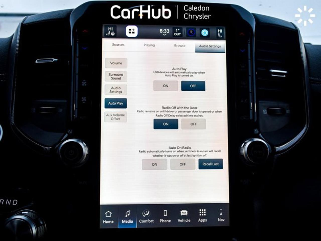 2026 RAM 1500 Sport 4x4 Crew Cab 6'4" Box 12"Display 360Cam Blind Spot Remote Start Photo