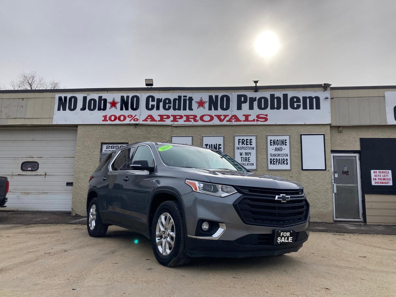 Used 2019 Chevrolet Traverse LT Cloth for sale in Winnipeg, MB