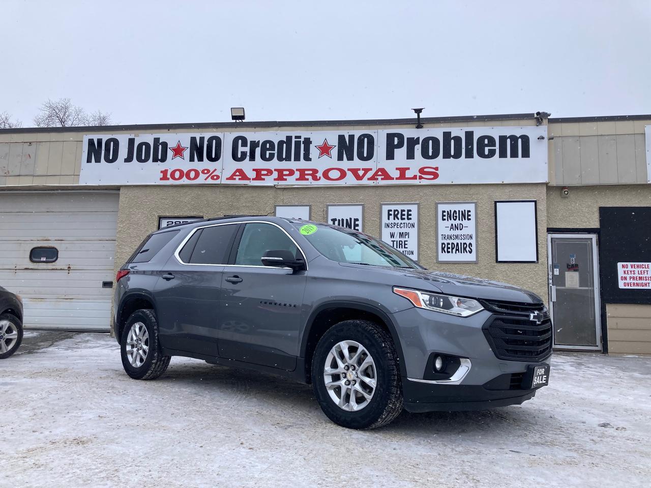 Used 2019 Chevrolet Traverse LT Cloth for sale in Winnipeg, MB