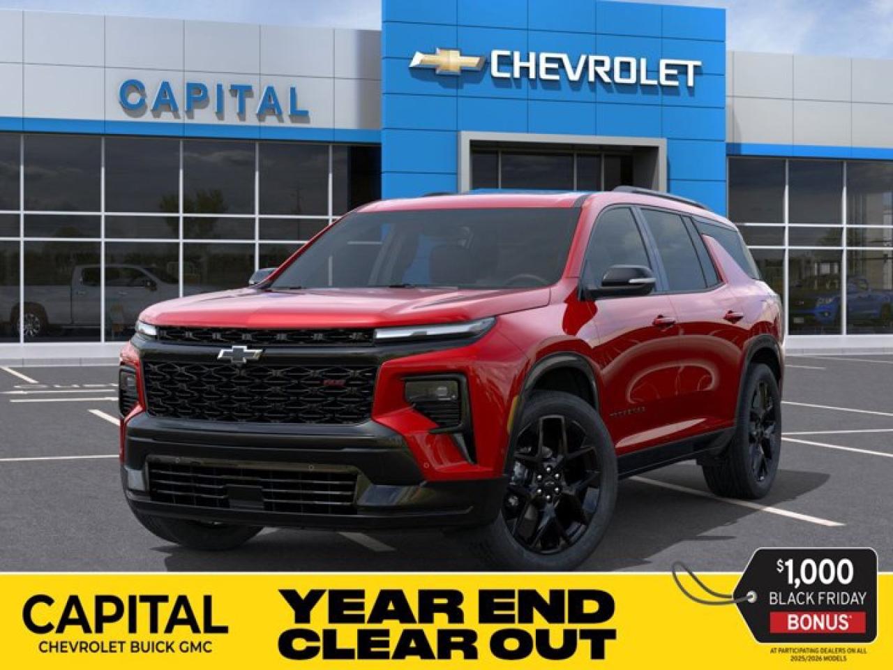 New 2026 Chevrolet Traverse RS for sale in Calgary, AB