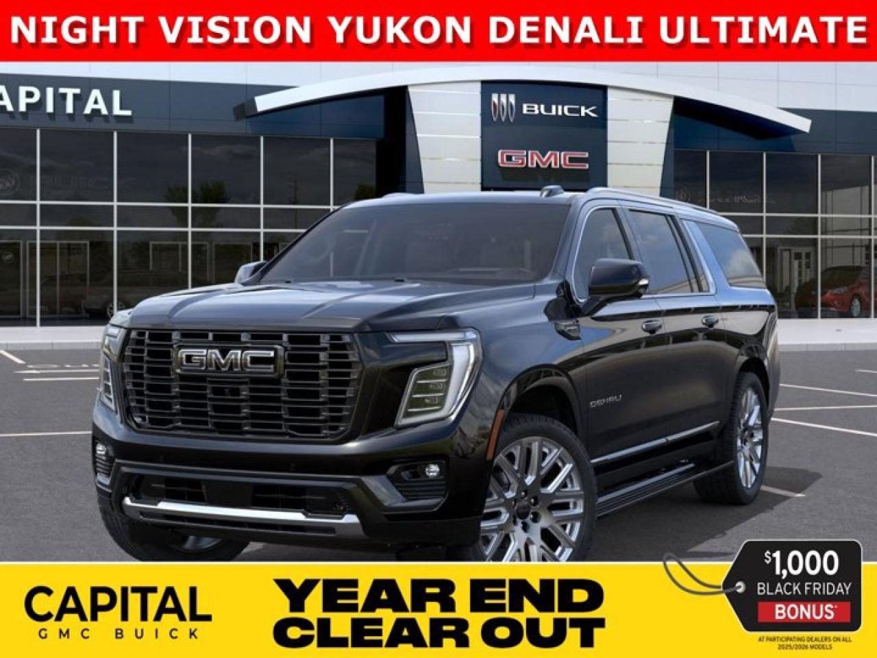 New 2026 GMC Yukon XL Denali Ultimate 4WD for sale in Edmonton, AB