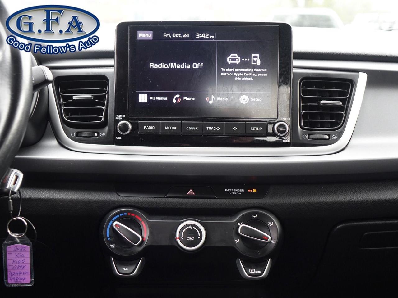 2022 Kia Rio LX PLUS MODEL, HATCHBACK, REARVIEW CAMERA, HEATED - Photo #11