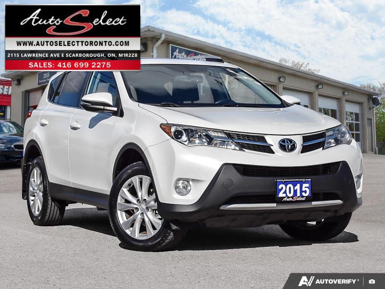 2015 Toyota RAV4 Limited Leather - Sunroof - Backup Camera - Clean Title Photo0