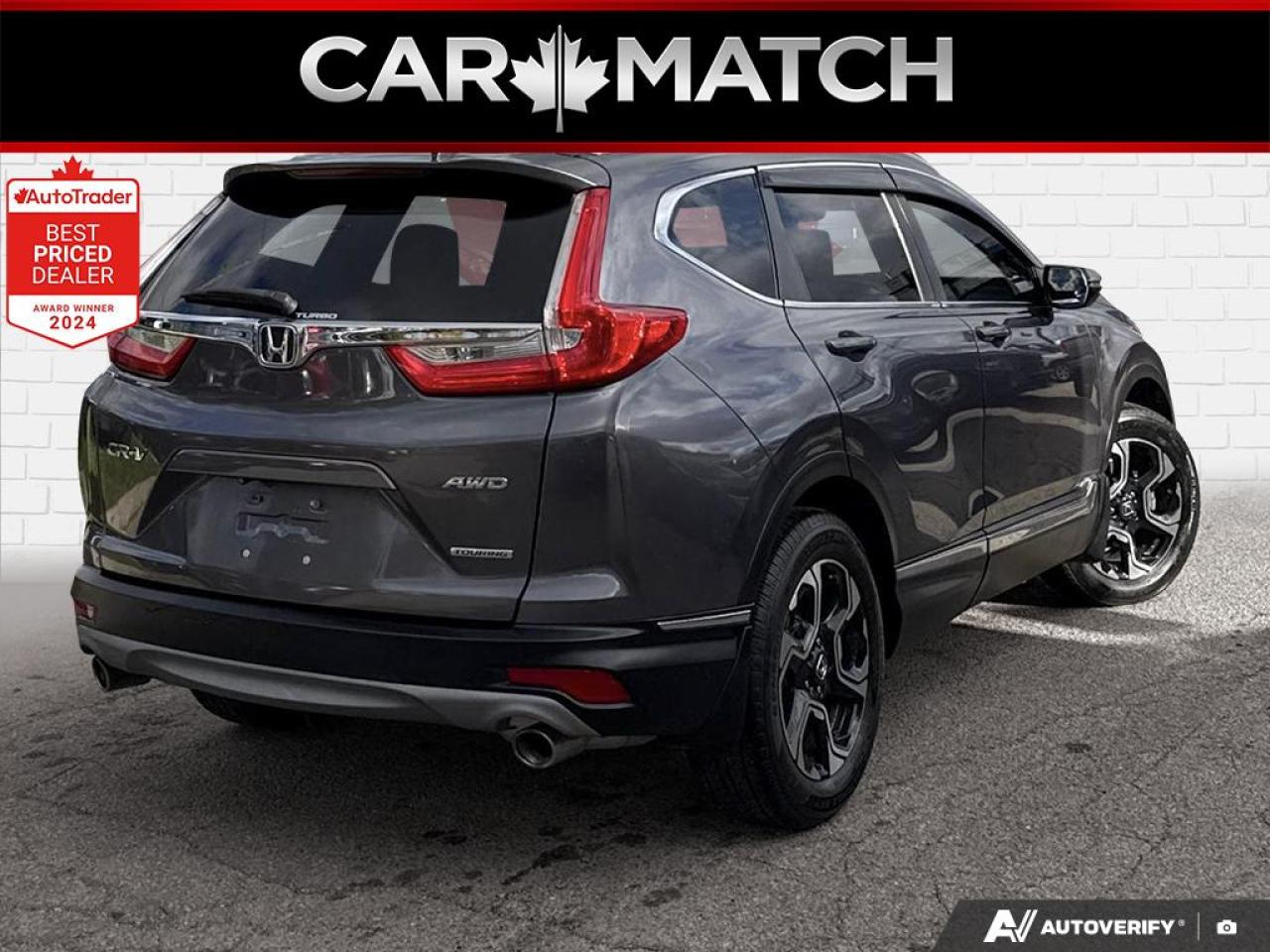 2018 Honda CR-V TOURING / NAV / PANO ROOF / LEATHER / AWD / LOADED Photo