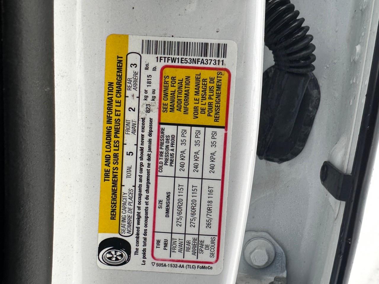 2022 Ford F-150 Lariat 4WD SuperCrew 5.5' Box Photo