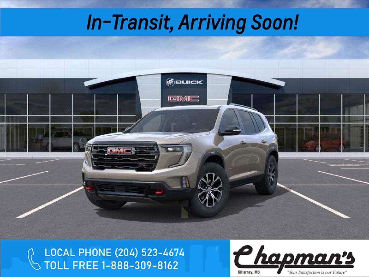 New 2026 GMC Acadia AT4 for sale in Killarney, MB