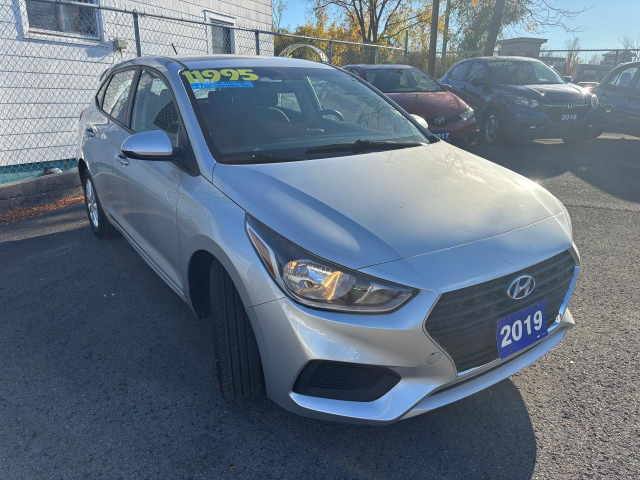 Used 2019 Hyundai Accent Preferred, HatchBack, Auto, Keyless Htd Seats, for sale in St Catharines, ON