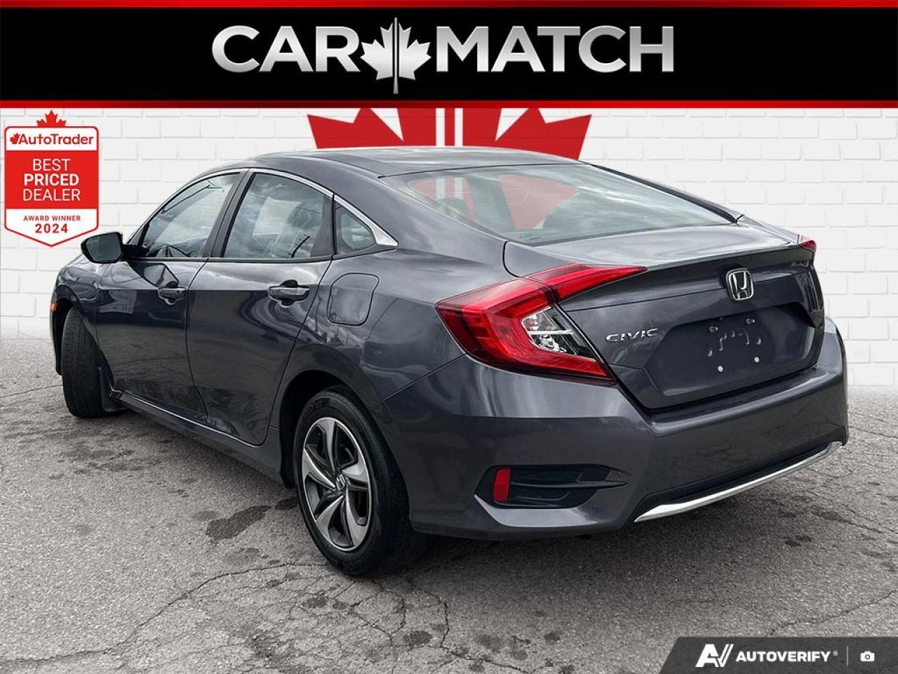 2020 Honda Civic LX / HTD SEATS / STEERING ASSIST / BLUETOOTH / ECO Photo3