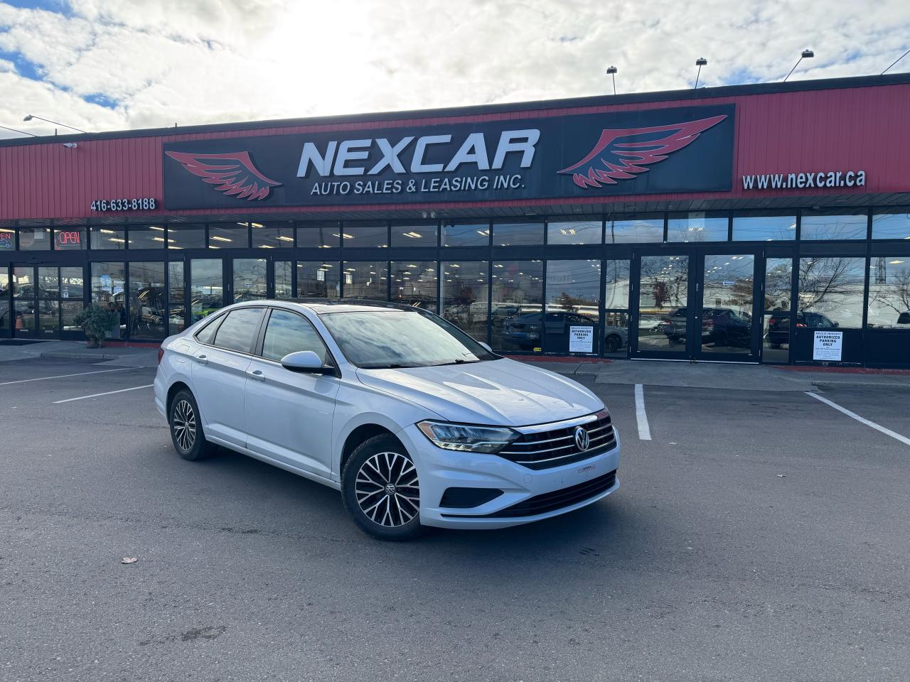 2019 Volkswagen Jetta HIGHLINE LEATHER PAN/ROOF NAVI A/CARPLAY B/SPOT