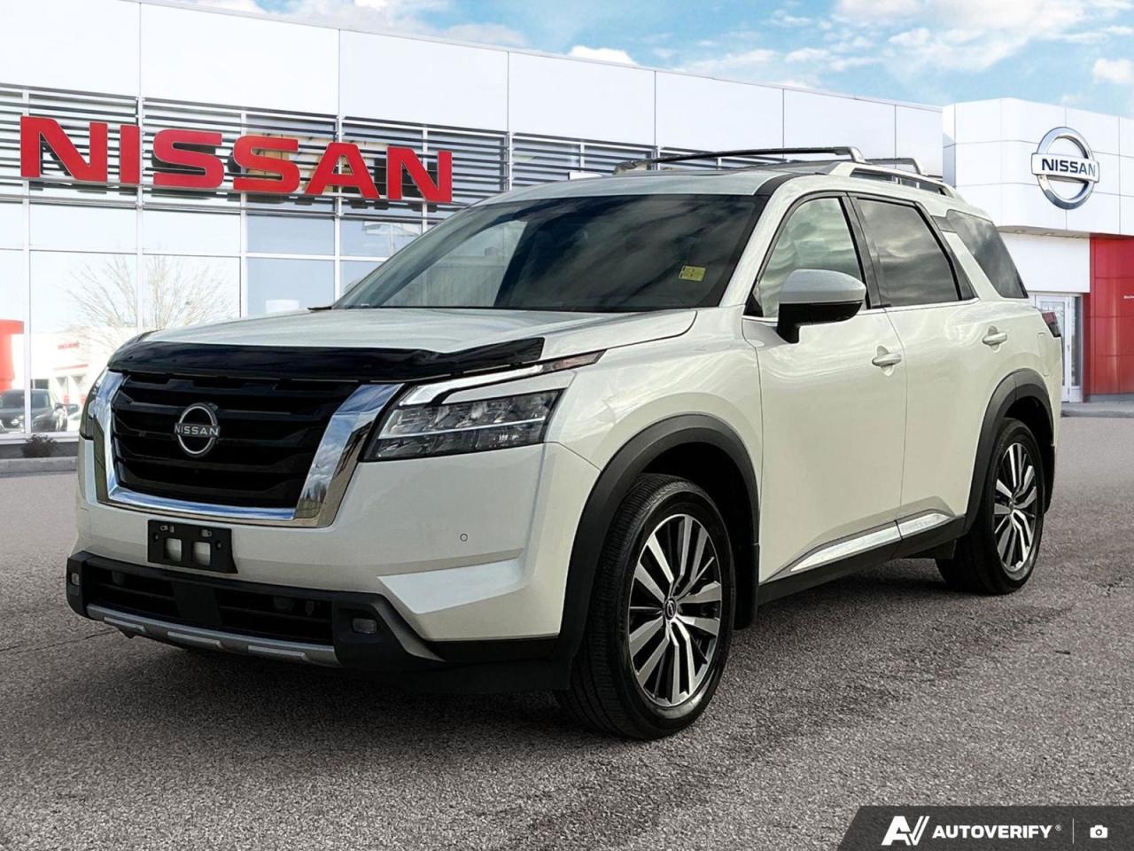 Used 2022 Nissan Pathfinder Platinum Accident Free | One Owner | Locally Owned for sale in Winnipeg, MB