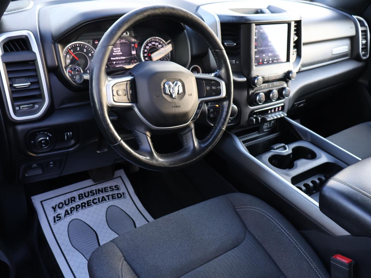 2020 RAM 1500 BIG HORN-OFF ROAD PKG HEMI 4WD CERTIFIED *ACCIDENT FREE* CAMERA BLUETOOTH HEATED SEATS/STEERING P.SENSORS CRUISE ALLOYS - Photo #7