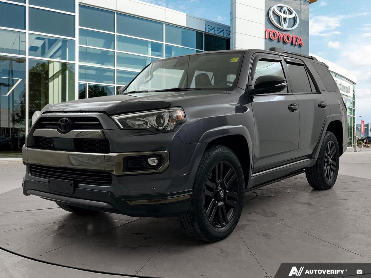 Used 2021 Toyota 4Runner 4WD Nightshade | CPO | 7 Passenger | Moonroof | JBL Audio | for sale in Winnipeg, MB