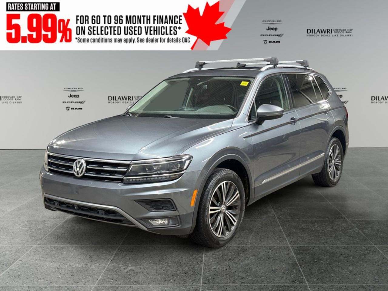 Used 2018 Volkswagen Tiguan Highline 4MOTION for sale in Nepean, ON