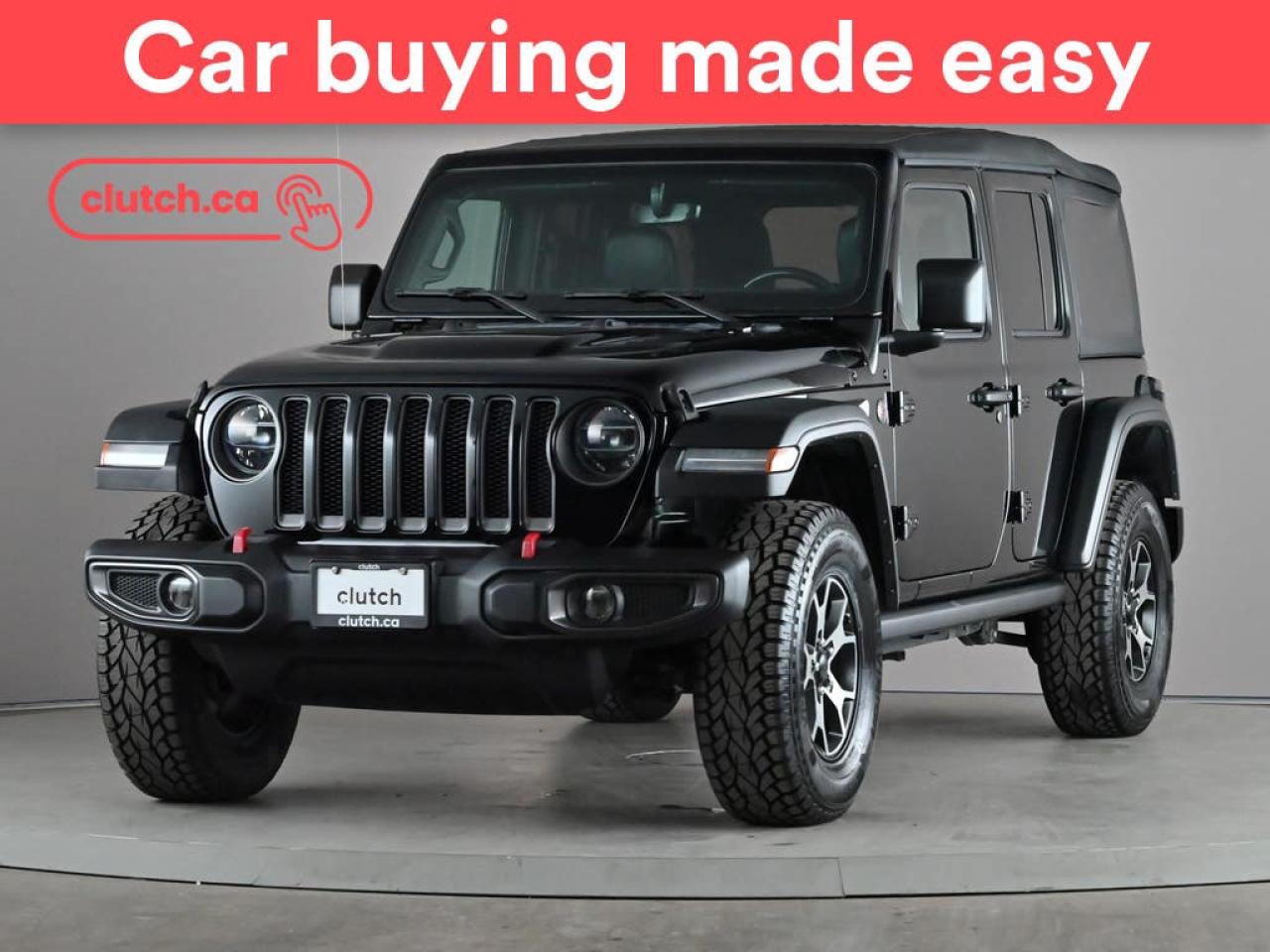 Used 2021 Jeep Wrangler Unlimited Rubicon w/ Apple CarPlay, Heated Front Seats, Rearview Cam for sale in Toronto, ON