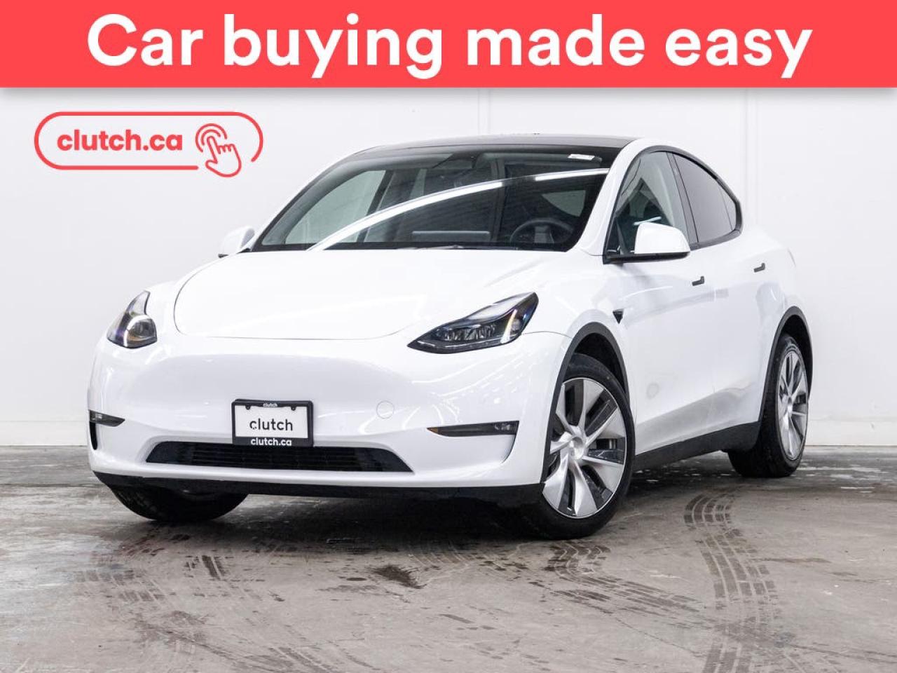 Used 2022 Tesla Model Y Long Range AWD w/ Front Heated Seats, Rearview Cam, Climate Control for sale in Toronto, ON