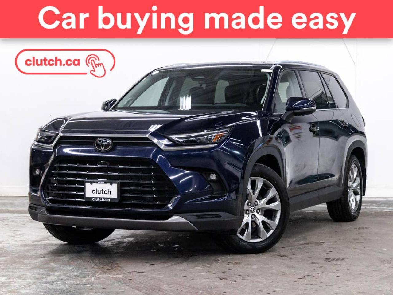 Used 2024 Toyota Grand Highlander Limited AWD w/ Front Heated Seats, Rearview Cam, Dual Zone Climate Control for sale in Toronto, ON