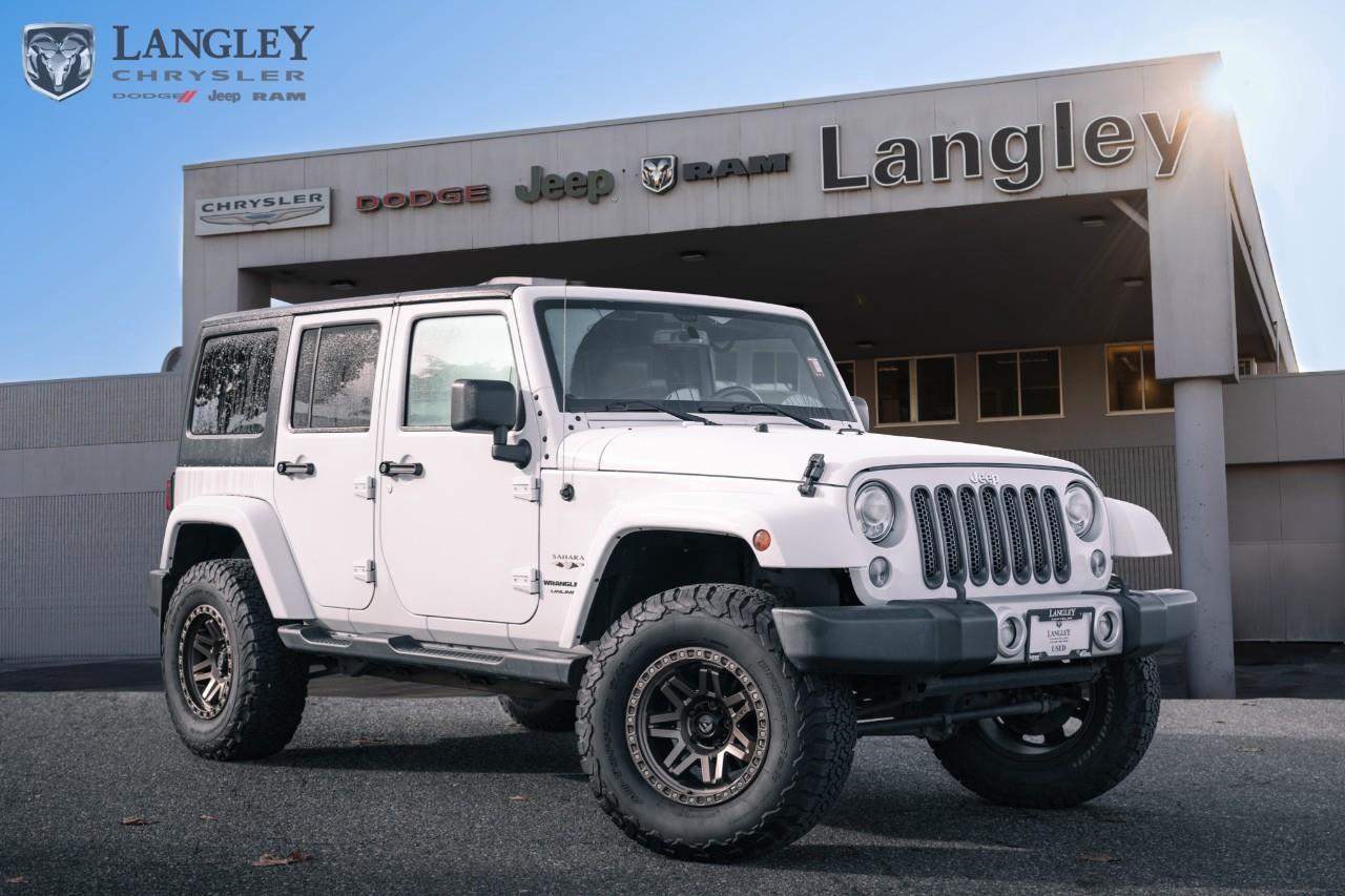 Used 2018 Jeep Wrangler JK Unlimited Sahara for sale in Surrey, BC