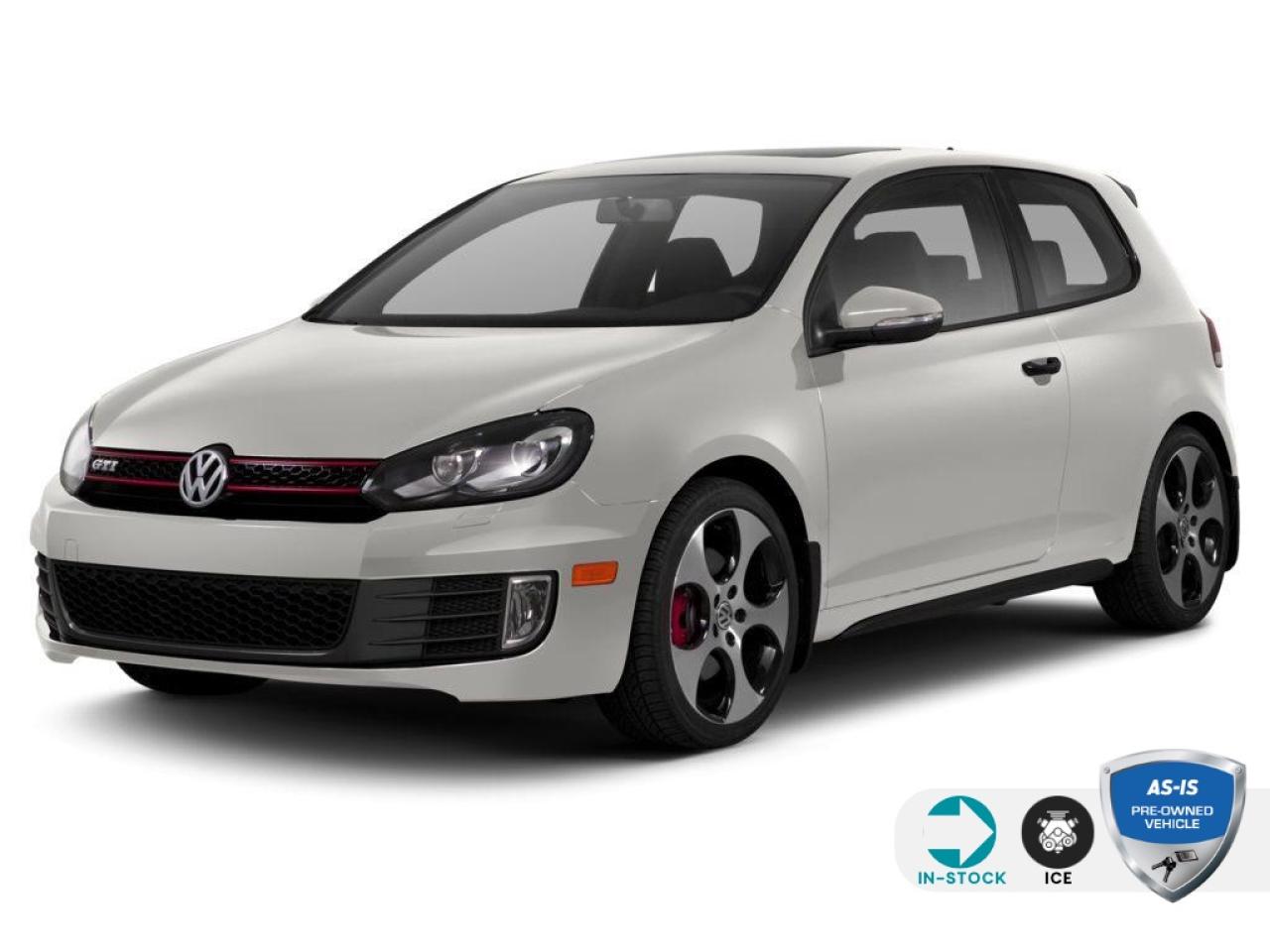 Used 2013 Volkswagen Golf GTI 3-Door ACCIDENT FREE | AS-IS for sale in Oakville, ON