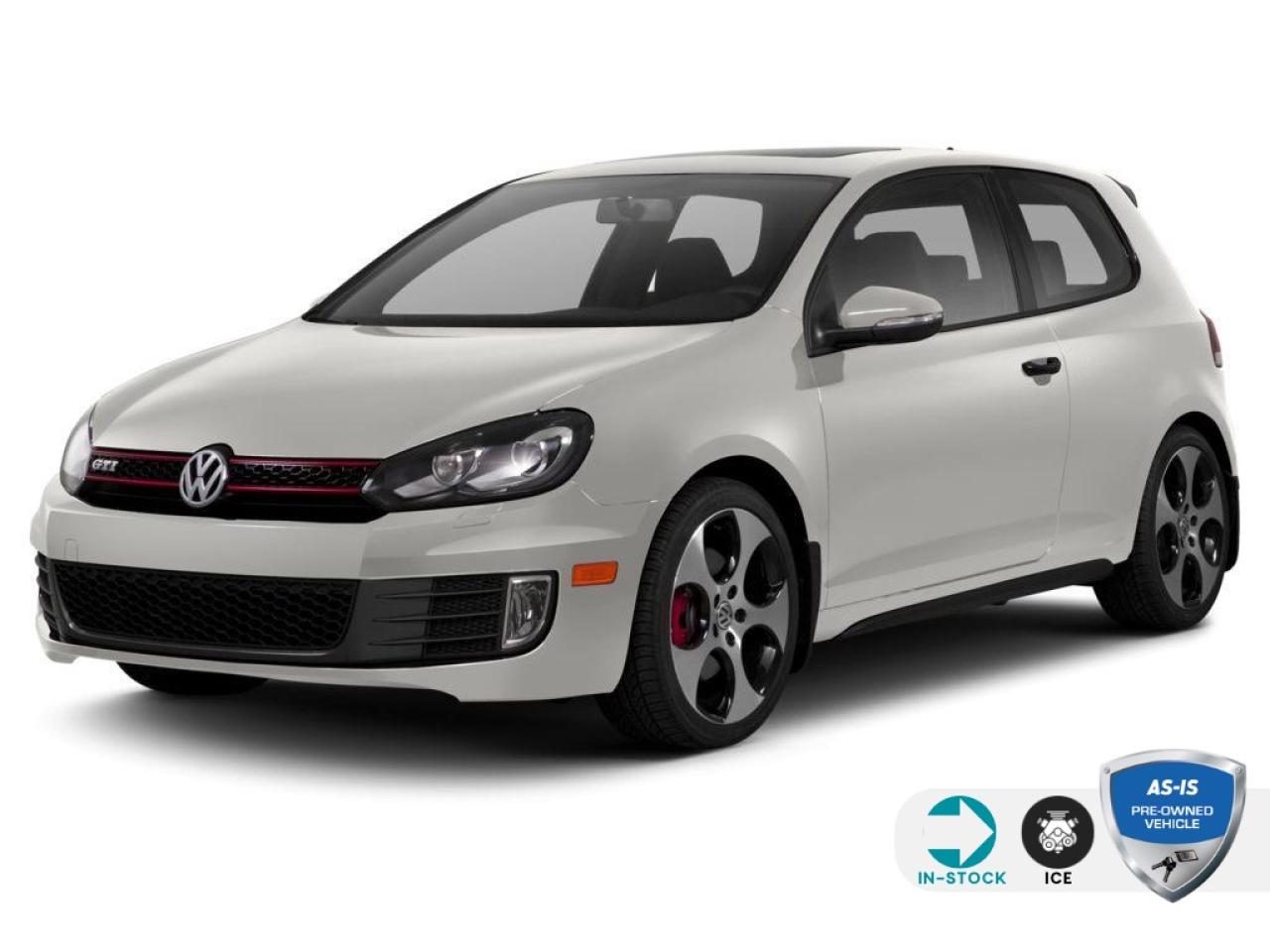 Used 2013 Volkswagen Golf GTI 3-Door ACCIDENT FREE | AS-IS for sale in Oakville, ON