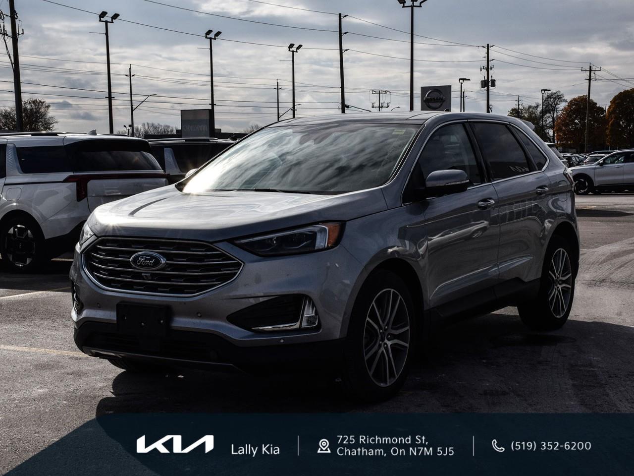 2022 Ford Edge Titanium New Arrival | Low KMs | Clean CarFax | Leather | Roof | Nav Photo2