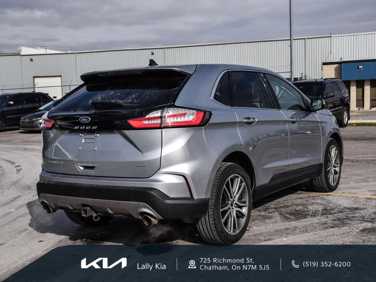 2022 Ford Edge Titanium New Arrival | Low KMs | Clean CarFax | Leather | Roof | Nav Photo