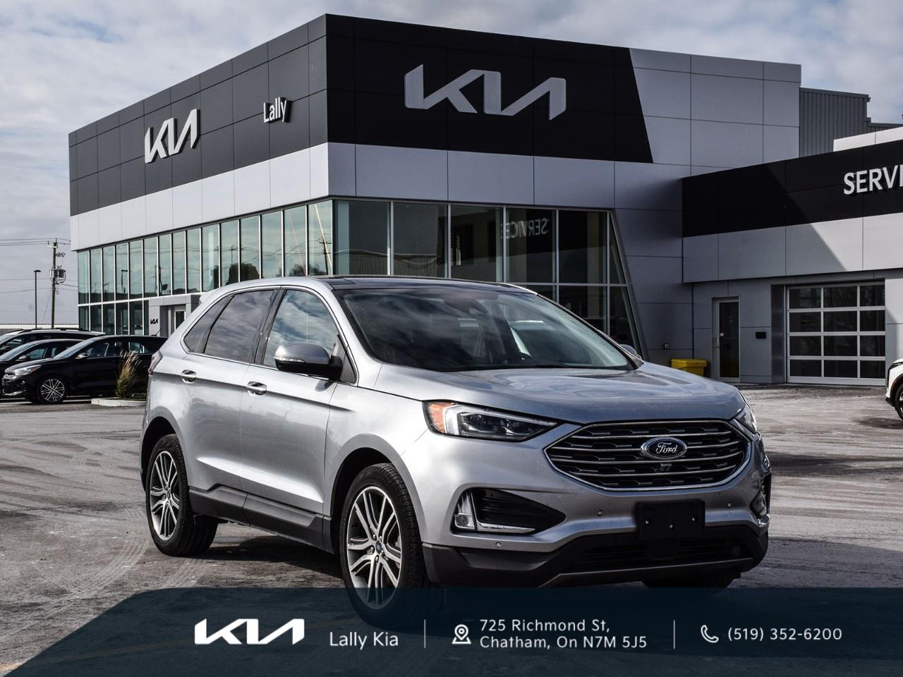 2022 Ford Edge Titanium New Arrival | Low KMs | Clean CarFax | Leather | Roof | Nav Photo