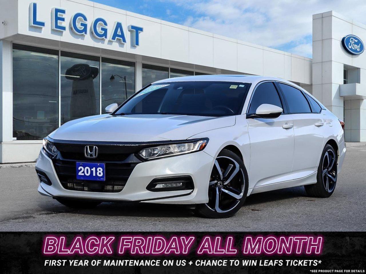 Used 2018 Honda Accord Sport CVT for sale in Stouffville, ON