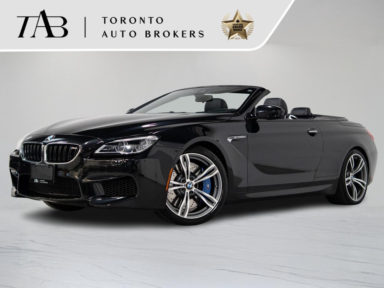 This beautiful 2018 BMW M6 is a local Ontario vehicle. Where power meets perfection. Equipped with the Competition and Ultimate Packages, 20-inch performance wheels, and a roaring V8, it delivers top-down luxury and track-ready adrenaline in one breathtaking machine. Every drive feels like a statement of style, speed, and sophistication.

Key features Includes:

1. Ultimate Package (ZI9)  $25,500.00 CAD
2. Competition Package (7MA)
3. Massaging Seats
4. Heated Front Seats
5. Cooled Front Seats
6. Premium Sound System
7. Apple CarPlay
8. Smart Device Integration
9. WiFi Hotspot
10. Aerial View Display System
11. Power Driver Seat
12. Power Passenger Seat
13. Heated Mirrors, Power Folding Mirrors
14. LED Headlights with Auto-Leveling
15. Rain Sensing Wipers
16. Front and Rear Performance Tires
17. Aluminum Wheels
18. Body-Coloured Front and Rear Bumpers
19. Black Grille with Chrome Surround
20. Chrome Door Handles


NOW OFFERING 3 MONTH DEFERRED FINANCING PAYMENTS ON APPROVED CREDIT. 

WE OFFER THE BEST FINANCE RATES, AND DONT CHARGE ANY FINANCING FEE 

Looking for a top-rated pre-owned luxury car dealership in the GTA? Look no further than Toronto Auto Brokers (TAB)! Were proud to have won multiple awards, including the 2024 AutoTrader Best Priced Dealer, the 2024 CarGurus Award, the 2025 Top Choice Award, the 2025 Consumer Satisfaction Award, the 2025 Canadian Choice Award, the 2025 Three Best Rated Dealer Award, and many more!

With 30 years of experience serving the Greater Toronto Area, TAB is a respected and trusted name in the pre-owned luxury car industry. Our 30,000 sq.Ft indoor showroom is home to a wide range of luxury vehicles from top brands like BMW, Mercedes-Benz, Audi, Porsche, Land Rover, Jaguar, Aston Martin, Bentley, Maserati, and more. And we dont just serve the GTA, were proud to offer our services to all cities in Canada, including Vancouver, Montreal, Calgary, Edmonton, Winnipeg, Saskatchewan, Halifax, and more.

At TAB, were committed to providing a no-pressure environment and honest work ethics. As a family-owned and operated business, we treat every customer like family and ensure that every interaction is a positive one. Come experience the TAB Lifestyle at its truest form, luxury car buying has never been more enjoyable and exciting!

We offer a variety of services to make your purchase experience as easy and stress-free as possible. From competitive and simple financing and leasing options to extended warranties, aftermarket services, and full history reports on every vehicle, we have everything you need to make an informed decision. We welcome every trade, even if youre just looking to sell your car without buying, and when it comes to financing or leasing, we offer same day approvals, with access to over 50 lenders, including all of the banks in Canada. Feel free to check out your own Equifax credit score without affecting your credit score, simply click on the Equifax tab above and see if you qualify.

Call us today or visit our website to learn more about our inventory and services. And remember, all prices exclude applicable taxes and licensing, and vehicles can be certified at an additional cost of $999.