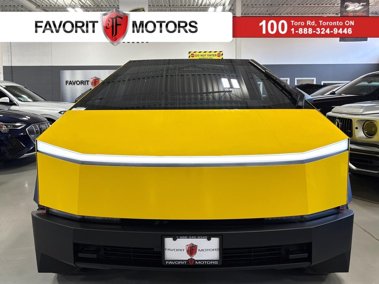 Used 2024 Tesla Cybertruck AWD|FOUNDATIONSERIES|FULLSELFDRIVING|YELLOWWRAP|+ for sale in North York, ON