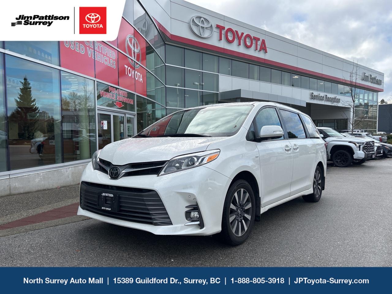 Used 2019 Toyota Sienna XLE AWD 7-Passenger V6 for sale in Surrey, BC