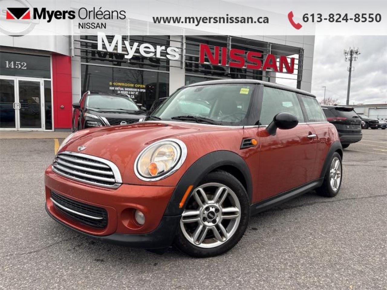 Used 2012 MINI Cooper Hardtop 2 DR CPE  Super Clean Fresh Trade-In, Clean CARFAX for sale in Orleans, ON