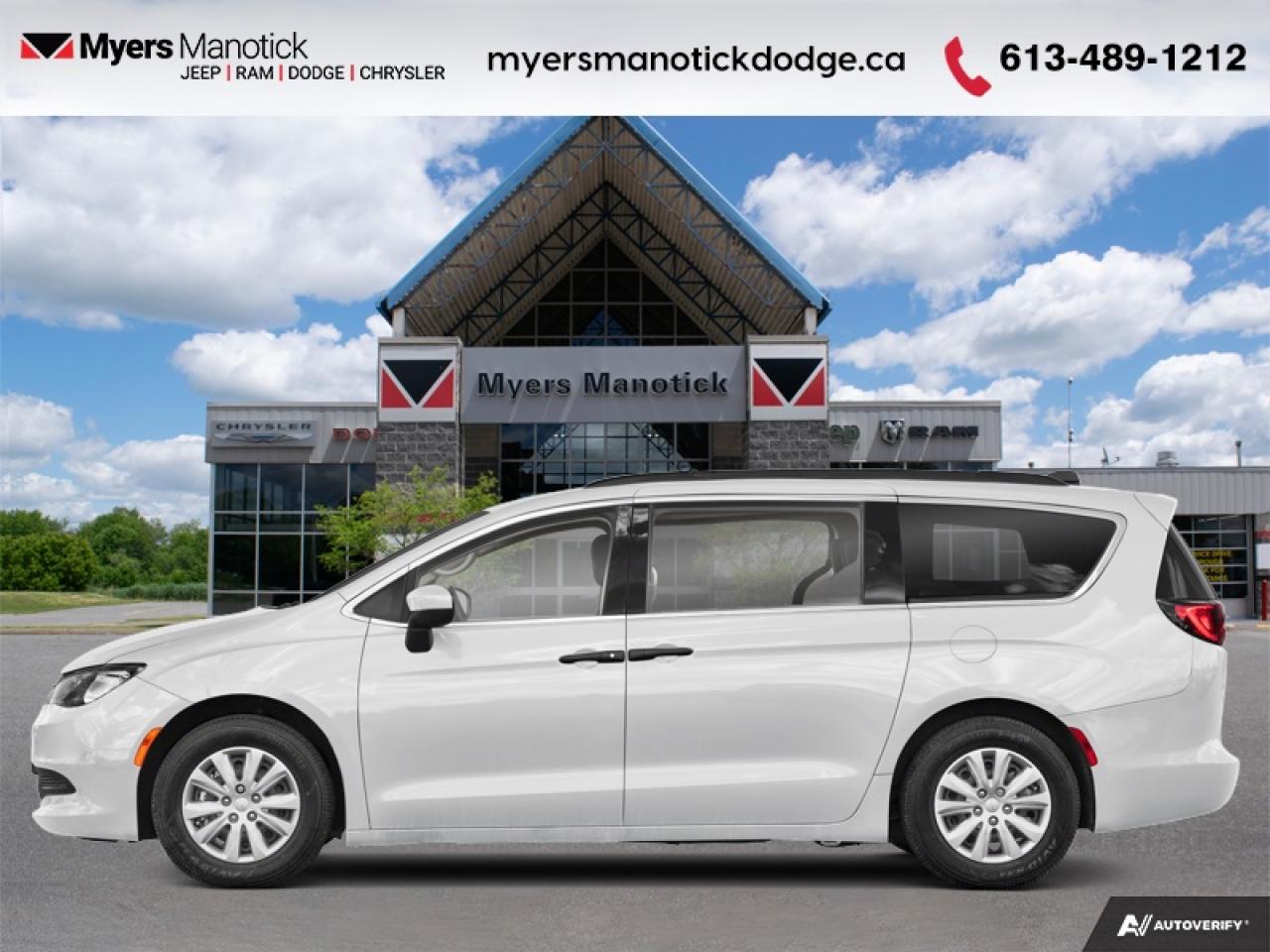 <b>Heated Seats,  Apple CarPlay,  Android Auto,  Heated Steering Wheel,  Power Liftgate!</b><br> <br> <br> <br>Call 613-489-1212 to speak to our friendly sales staff today, or come by the dealership!<br> <br>  The 2026 Chrysler Grand Caravan combines everyday practicality with modern convenience and advanced connectivity. <br> <br>Enjoy the comfortable cabin experience and an elevated level of utility in this Chrysler Grand Caravan. Its designed to help keep you safely on the road and comes loaded with a long list of advanced safety features. Whether you need tons of practical space for family and friends or gear, the Chrysler Grand Caravan has room for it all.<br> <br> This bright white van  has an automatic transmission.<br> <br> Our Grand Caravans trim level is SXT. This ideal family hauler is stacked with amazing standard features such as heated front seats with power adjustment and lumbar support, 2nd row captains chairs, 60-40 split folding 3rd row bench seats, a heated TechnoLeather synthetic leather steering wheel, dual-zone front air conditioning, power sliding rear doors, and a power liftgate for rear cargo access. Connectivity is handled via a 10.1-inch display powered by Uconnect 5, with Apple CarPlay and Android Auto compatibility, SiriusXM satellite radio, an integrated center stack radio, and USB mobile projection. Additional features also include forward collision warning with active braking, remote engine start, front and rear cupholders, and even more. This vehicle has been upgraded with the following features: Heated Seats,  Apple Carplay,  Android Auto,  Heated Steering Wheel,  Power Liftgate,  Remote Start,  Forward Collision Alert. <br><br> View the original window sticker for this vehicle with this url <b><a href=http://www.chrysler.com/hostd/windowsticker/getWindowStickerPdf.do?vin=2C4RC1ZG6TR194547 target=_blank>http://www.chrysler.com/hostd/windowsticker/getWindowStickerPdf.do?vin=2C4RC1ZG6TR194547</a></b>.<br> <br>To apply right now for financing use this link : <a href=https://CreditOnline.dealertrack.ca/Web/Default.aspx?Token=3206df1a-492e-4453-9f18-918b5245c510&Lang=en target=_blank>https://CreditOnline.dealertrack.ca/Web/Default.aspx?Token=3206df1a-492e-4453-9f18-918b5245c510&Lang=en</a><br><br> <br/>   <br> Buy this vehicle now for the lowest weekly payment of <b>$152.93</b> with $0 down for 96 months @ 4.99% APR O.A.C. ( Plus applicable taxes -  $1199  fees included in price **Rebates may not be applicable on all purchase types [cash, lease, or finance]. Eligibility and conditions may vary. Please see dealer for full details and confirmation of eligibility.    ).  Incentives expire 2025-10-31.  See dealer for details. <br> <br>If youre looking for a Dodge, Ram, Jeep, and Chrysler dealership in Ottawa that always goes above and beyond for you, visit Myers Manotick Dodge today! Were more than just great cars. We provide the kind of world-class Dodge service experience near Kanata that will make you a Myers customer for life. And with fabulous perks like extended service hours, our 30-day tire price guarantee, the Myers No Charge Engine/Transmission for Life program, and complimentary shuttle service, its no wonder were a top choice for drivers everywhere. Get more with Myers!<br> Come by and check out our fleet of 60+ used cars and trucks and 60+ new cars and trucks for sale in Manotick.  o~o