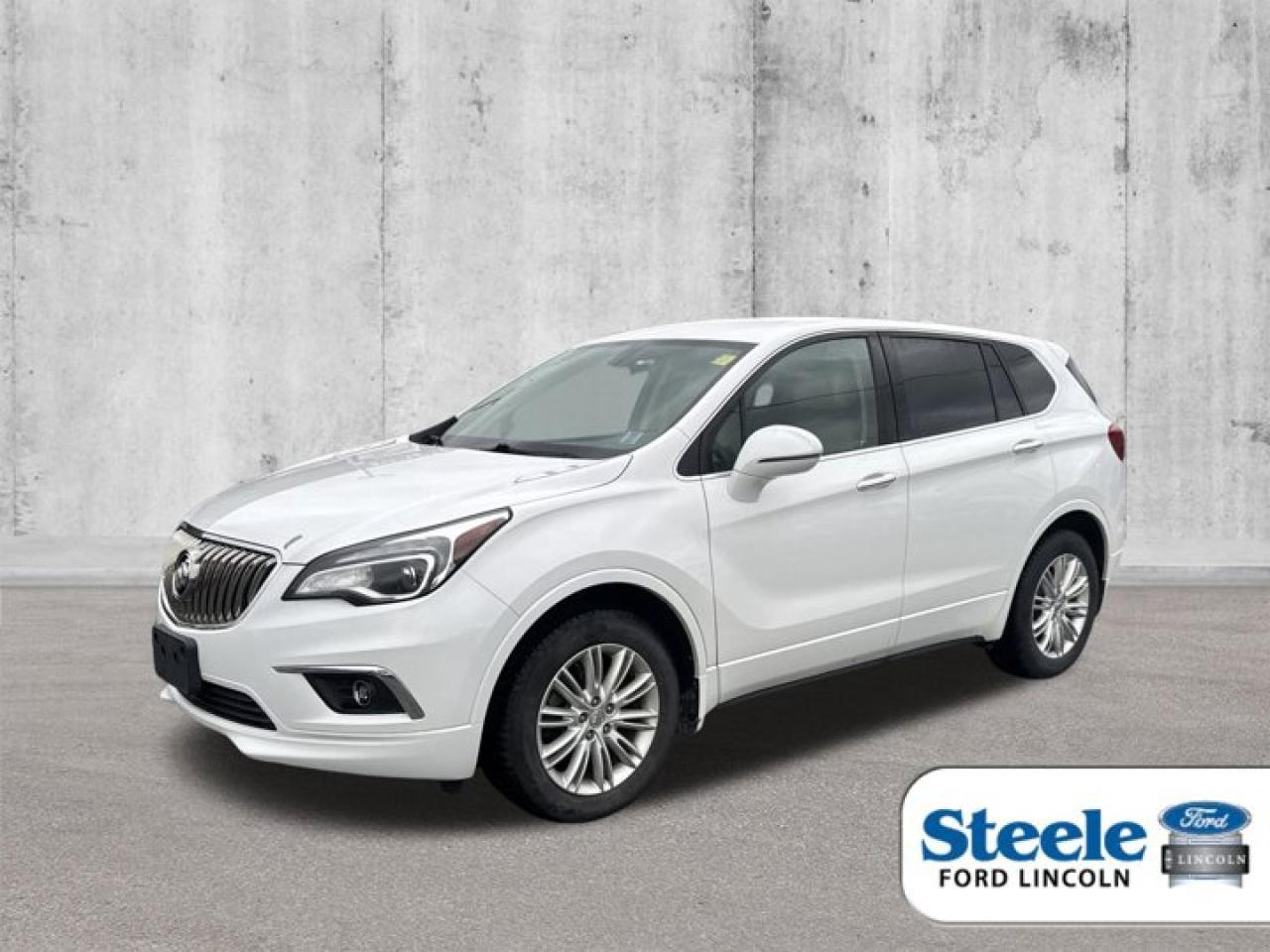 Recent Arrival!Odometer is 4601 kilometers below market average!Summit White2018 Buick Envision PreferredAWD 6-Speed Automatic 2.5L 4-Cylinder DGI DOHC VVTVALUE MARKET PRICING!!.Awards:* JD Power Canada Initial Quality Study * JD Power Canada Initial Quality Study, Dependability Study * IIHS Canada Top Safety Pick with optional front crash prevention and specific headlightsALL CREDIT APPLICATIONS ACCEPTED! ESTABLISH OR REBUILD YOUR CREDIT HERE. APPLY AT https://steeleadvantagefinancing.com/6198 We know that you have high expectations in your car search in Halifax. So if youre in the market for a pre-owned vehicle that undergoes our exclusive inspection protocol, stop by Steele Ford Lincoln. Were confident we have the right vehicle for you. Here at Steele Ford Lincoln, we enjoy the challenge of meeting and exceeding customer expectations in all things automotive.