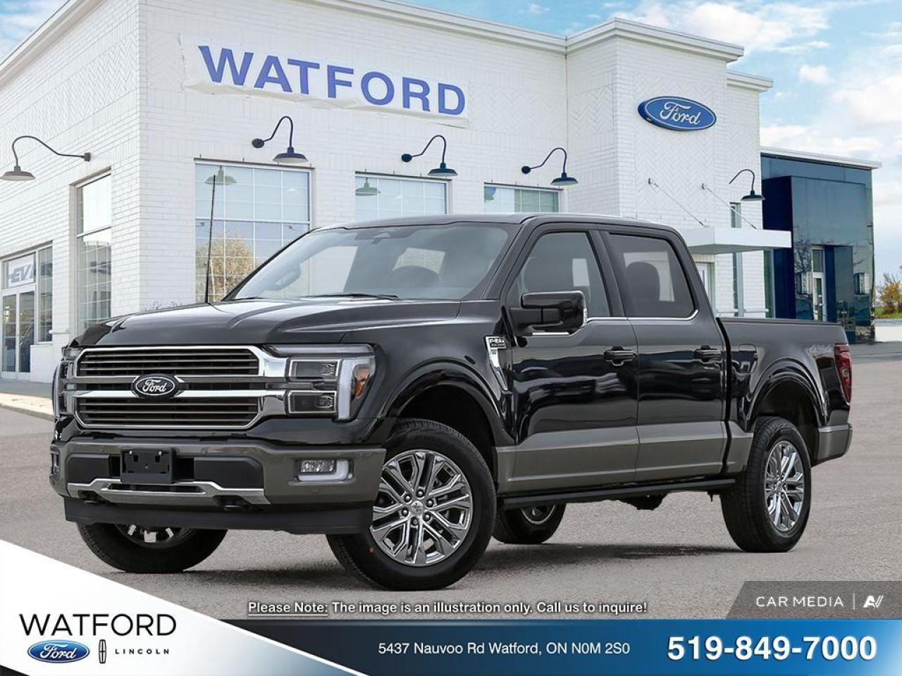 New 2025 Ford F-150 King Ranch for sale in Watford, ON
