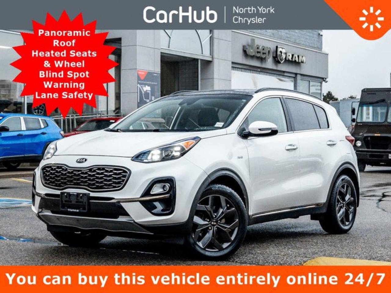 Used 2022 Kia Sportage EX S Panoroof Heated Seats & Wheel Blind Spot Warning Lane Safety Apple CarPlay for sale in Thornhill, ON