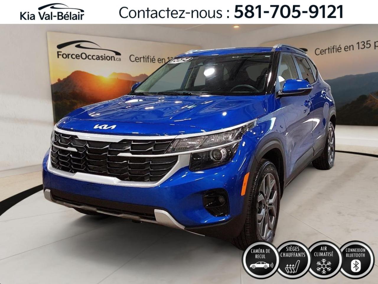 Used 2024 Kia Seltos LX *AWD *CRUISE *CAMERA *CARPLAY *SIEGES CHAUFF for sale in Québec, QC