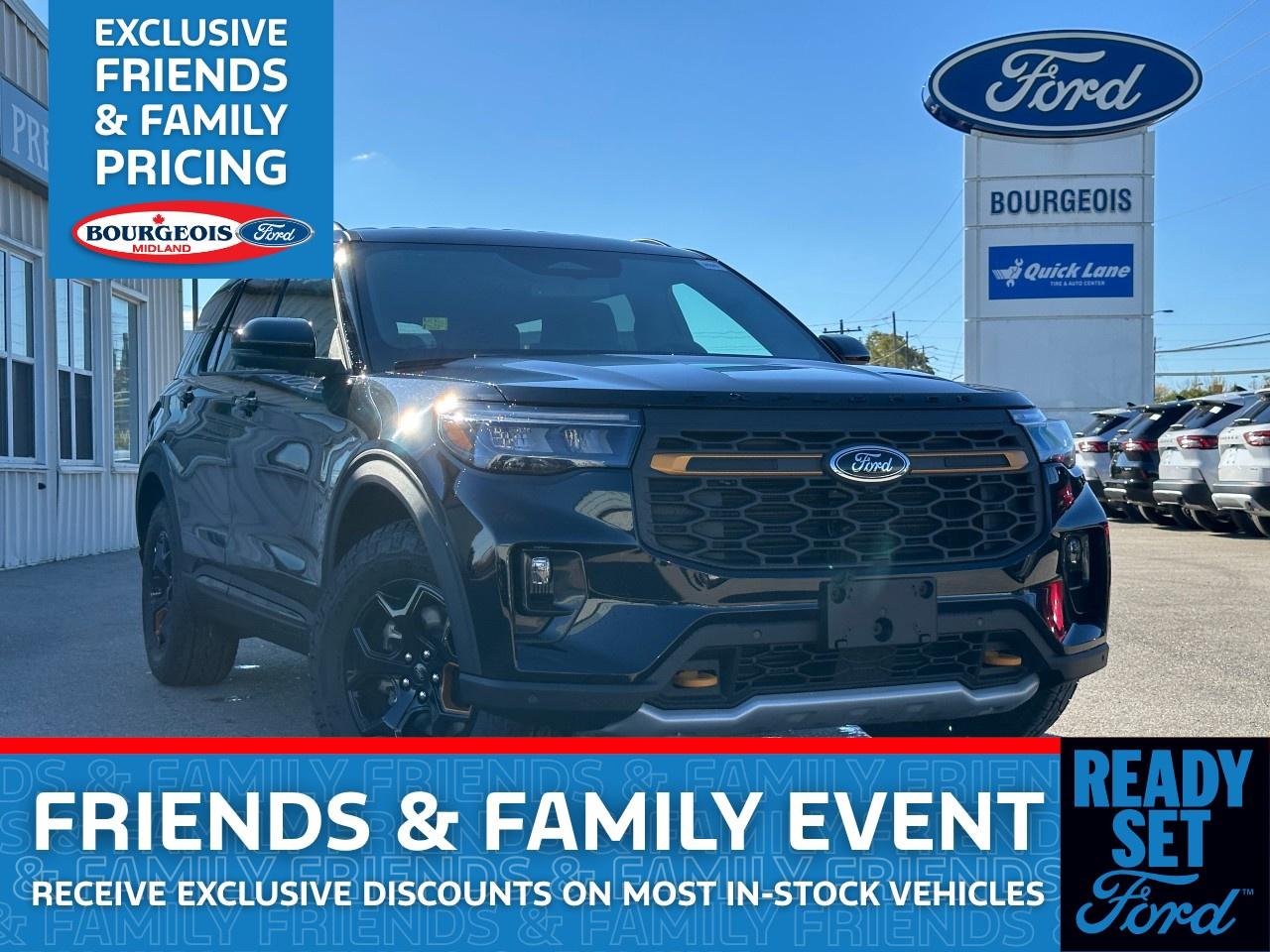 New 2026 Ford Explorer TREMOR 4WD for sale in Midland, ON