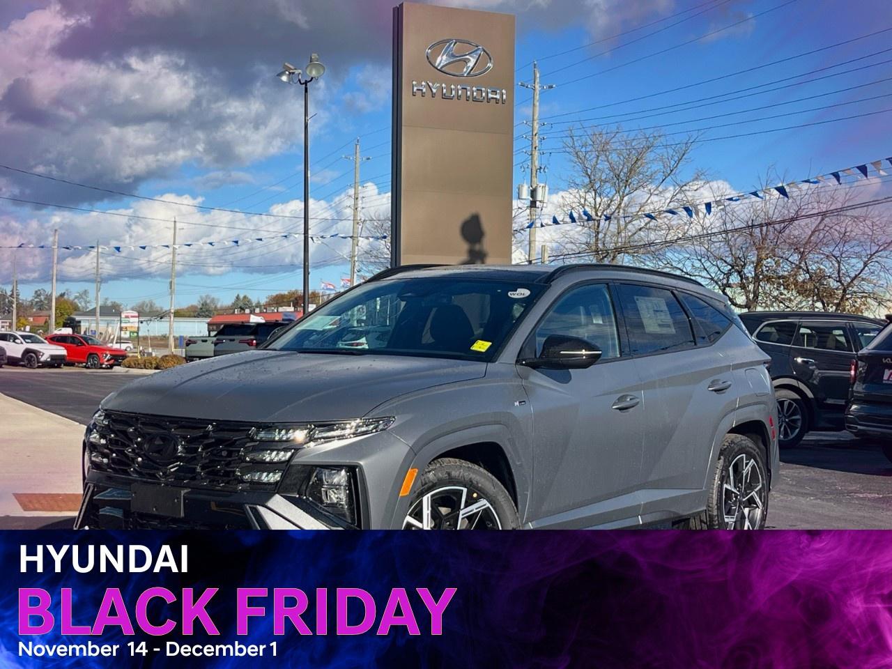 New 2026 Hyundai Tucson Hybrid N-Line AWD for sale in Midland, ON