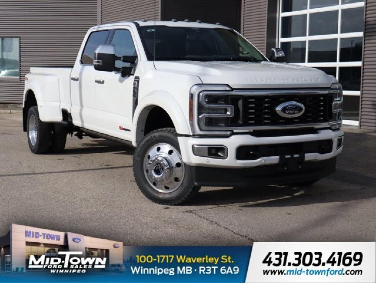New 2026 Ford F-450 Super Duty DRW Platinum | Power Moonroof | 6.7 Power Stroke for sale in Winnipeg, MB
