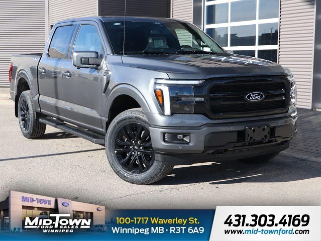 New 2025 Ford F-150 LARIAT | Mobile Office Pack | Twin Moonroof for sale in Winnipeg, MB