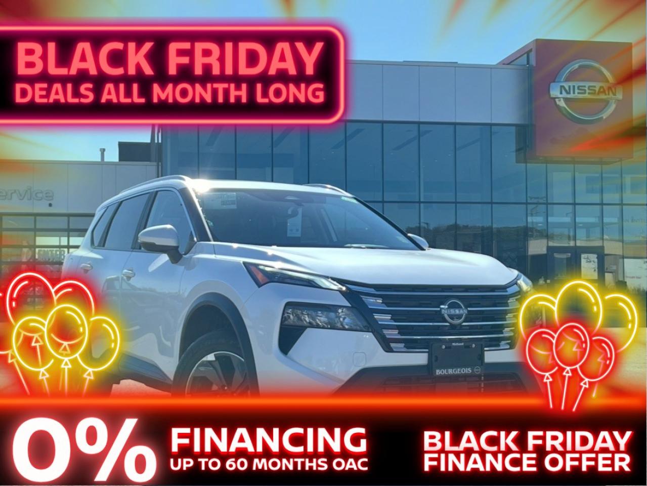 New 2025 Nissan Rogue AWD SV Moonroof for sale in Midland, ON