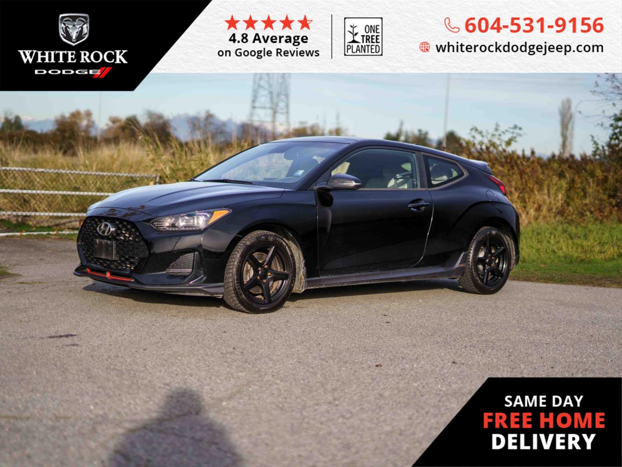 Used 2020 Hyundai Veloster Turbo w/Sandstorm Leather for sale in Surrey, BC